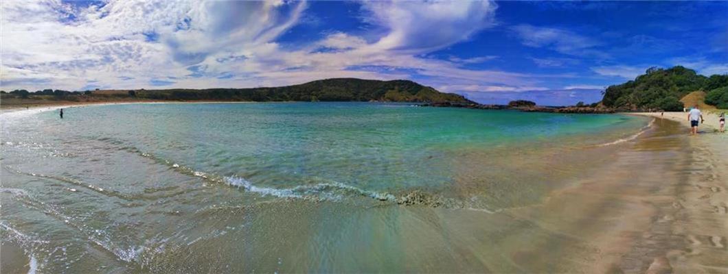 Вилла Seascape Peninsula Bach Каитаиа Экстерьер фото